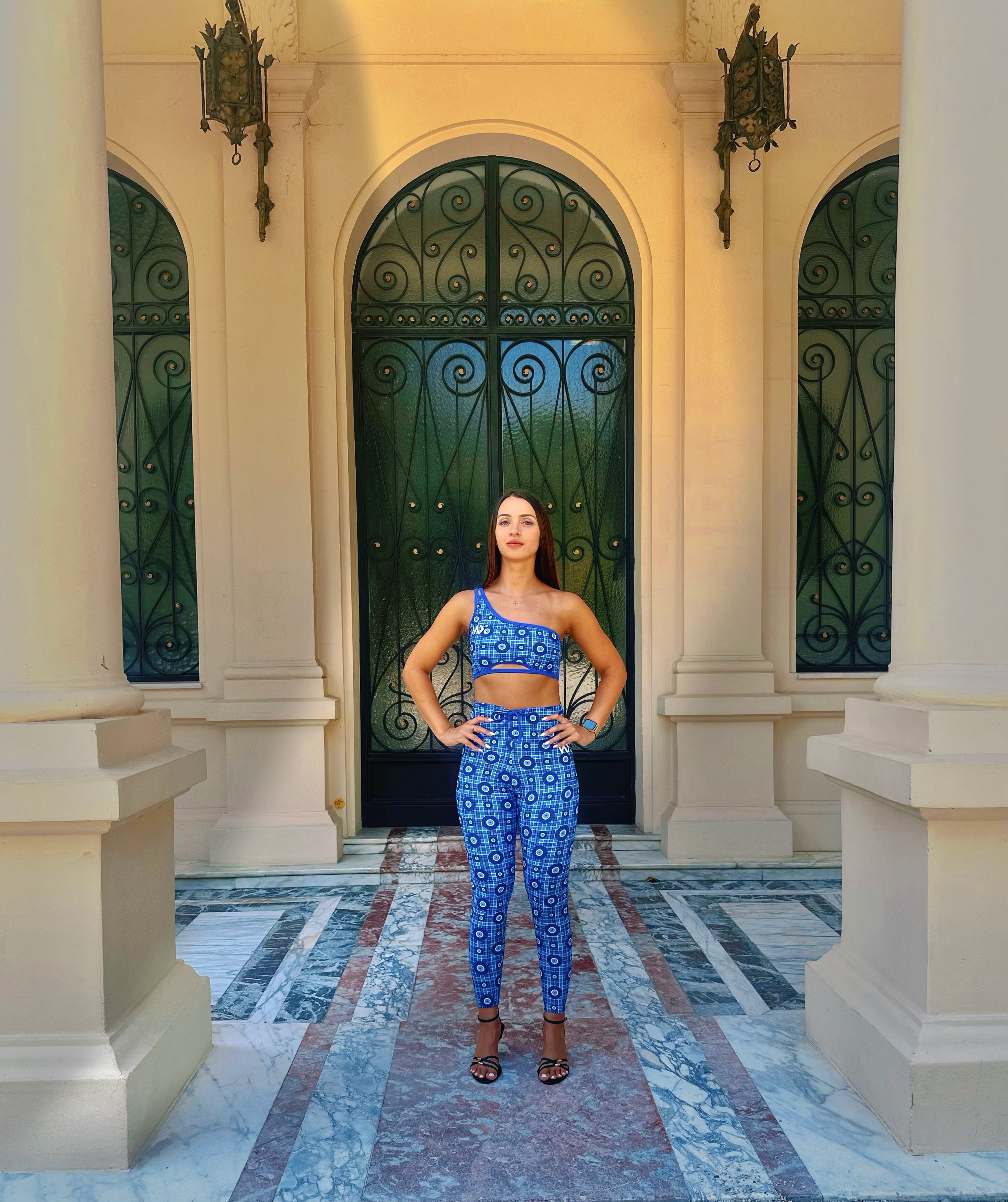 Blue Hypnotic Pants