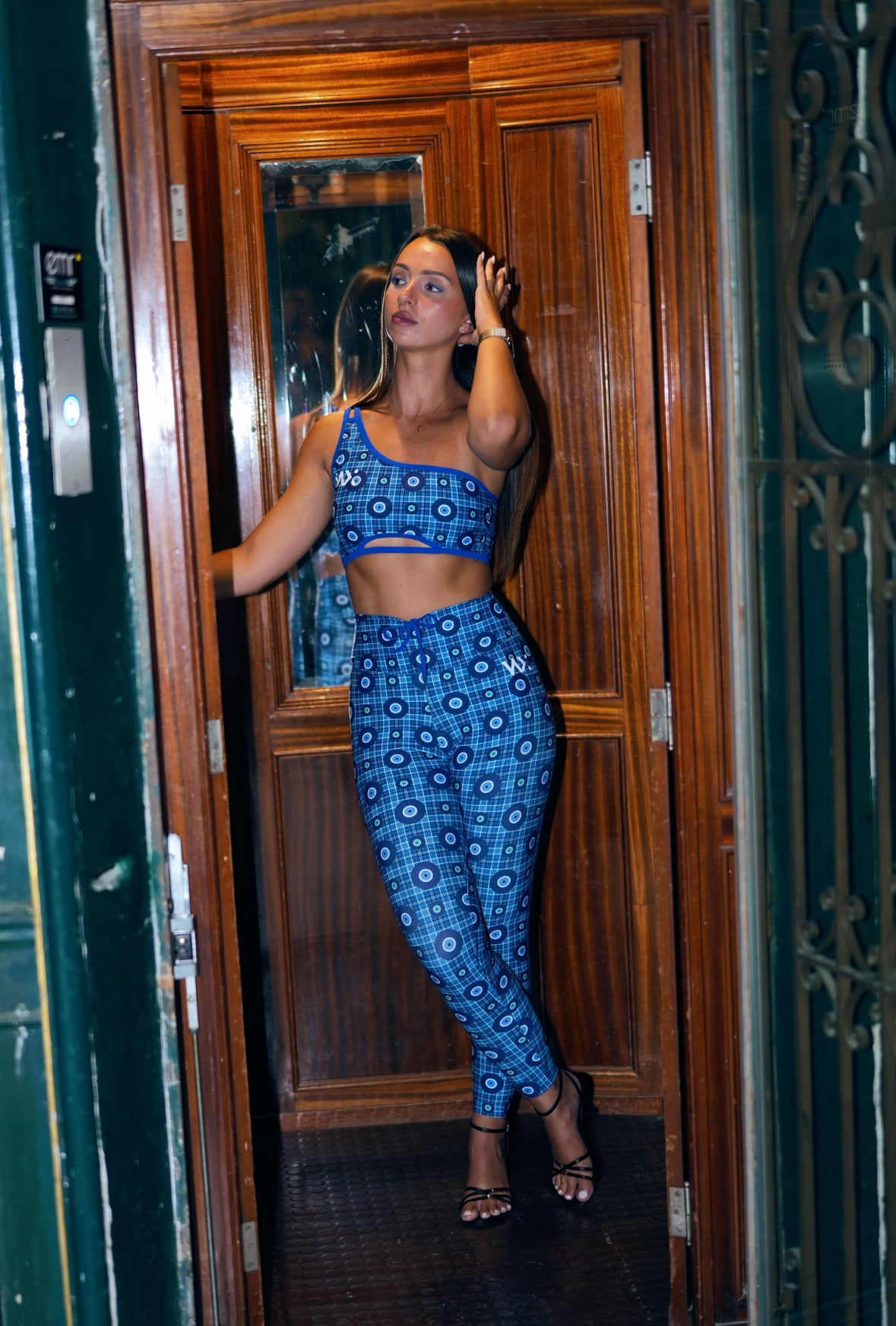 Blue Hypnotic Pants